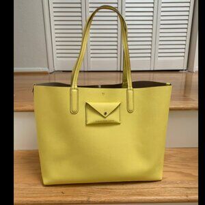 Marc by Marc Jacobs Yellow Leather Tote Bag